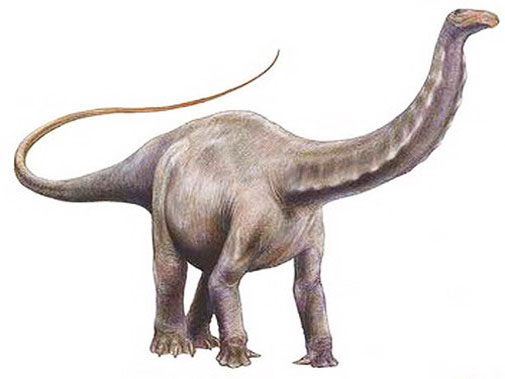 Изображение бронтозавра