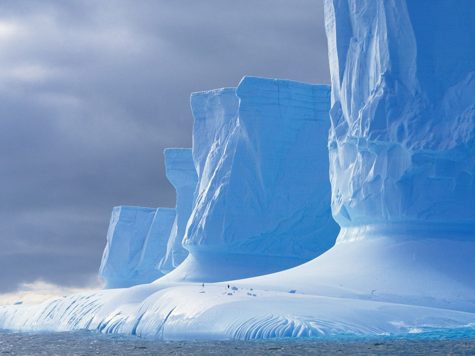 Вечные льды Антарктиды, обои для рабочего стола