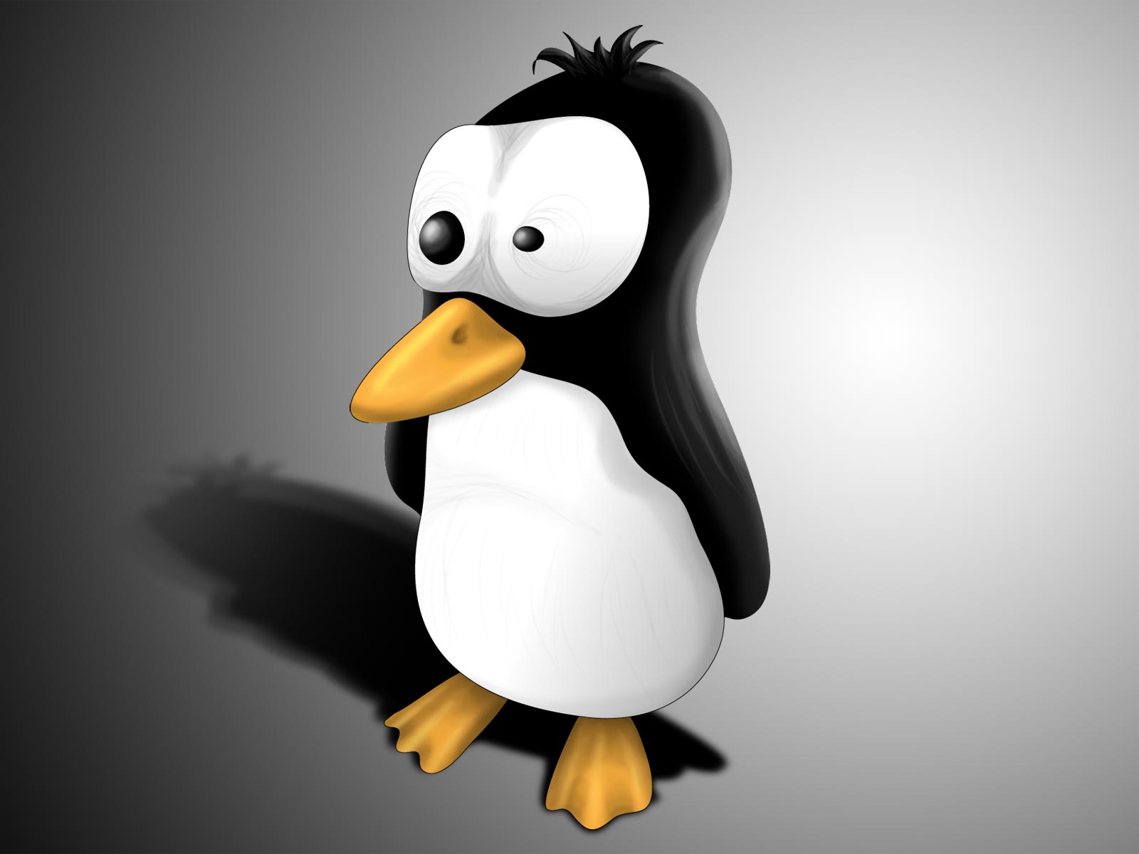 Игрушечный пингвин