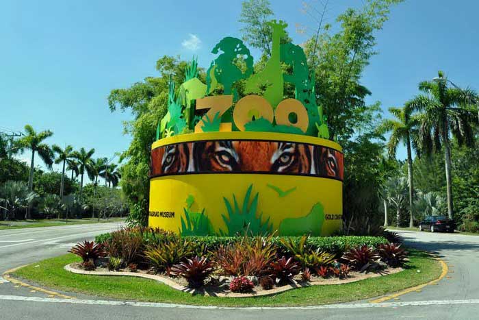 Подъезд к зоопарку Майами