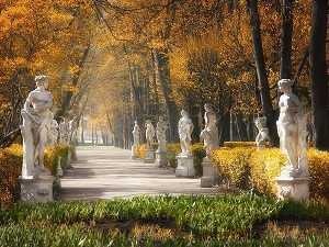 Прогулка по осенним паркам Санкт-Петербурга